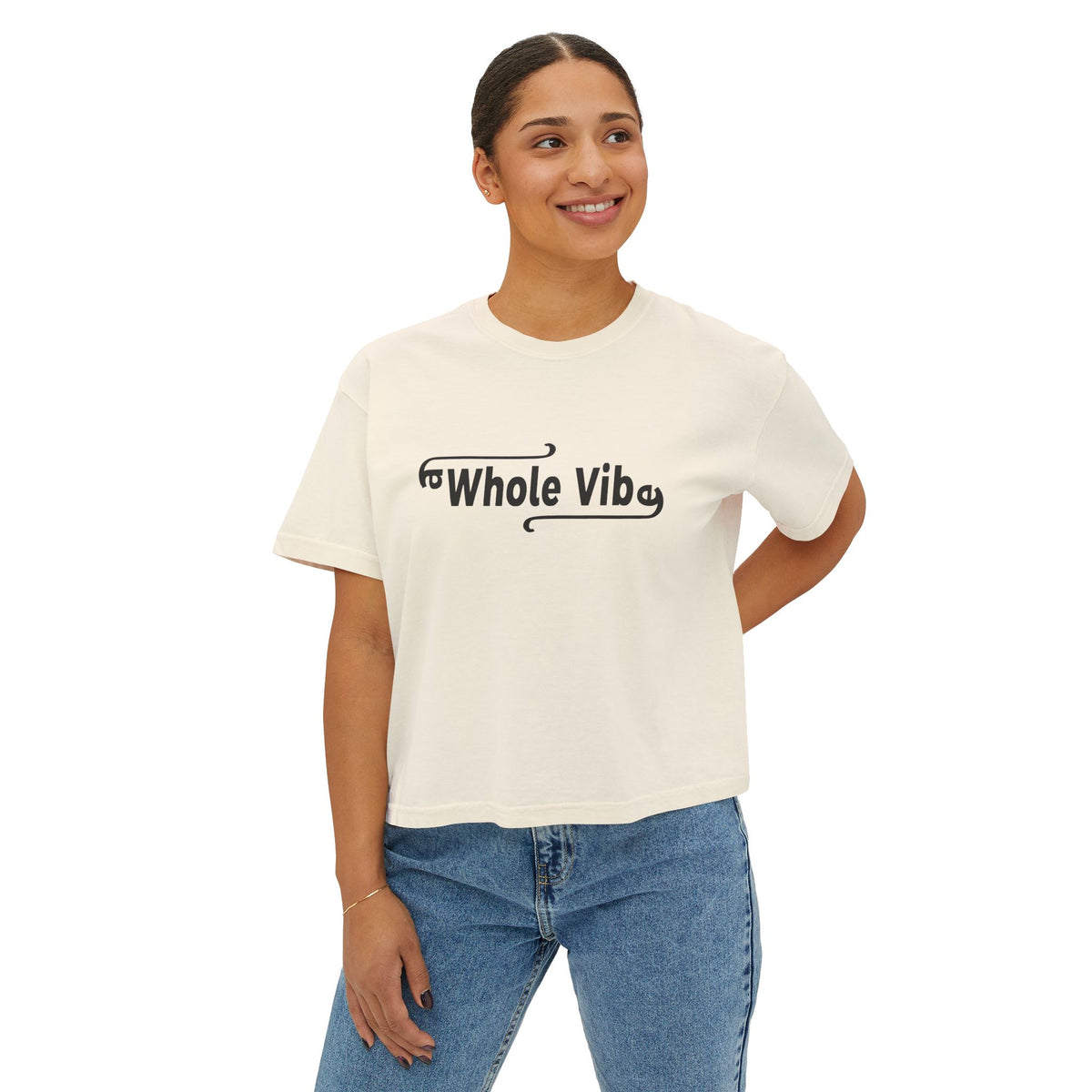 MyCircle Whole Vibe Boxy Tee