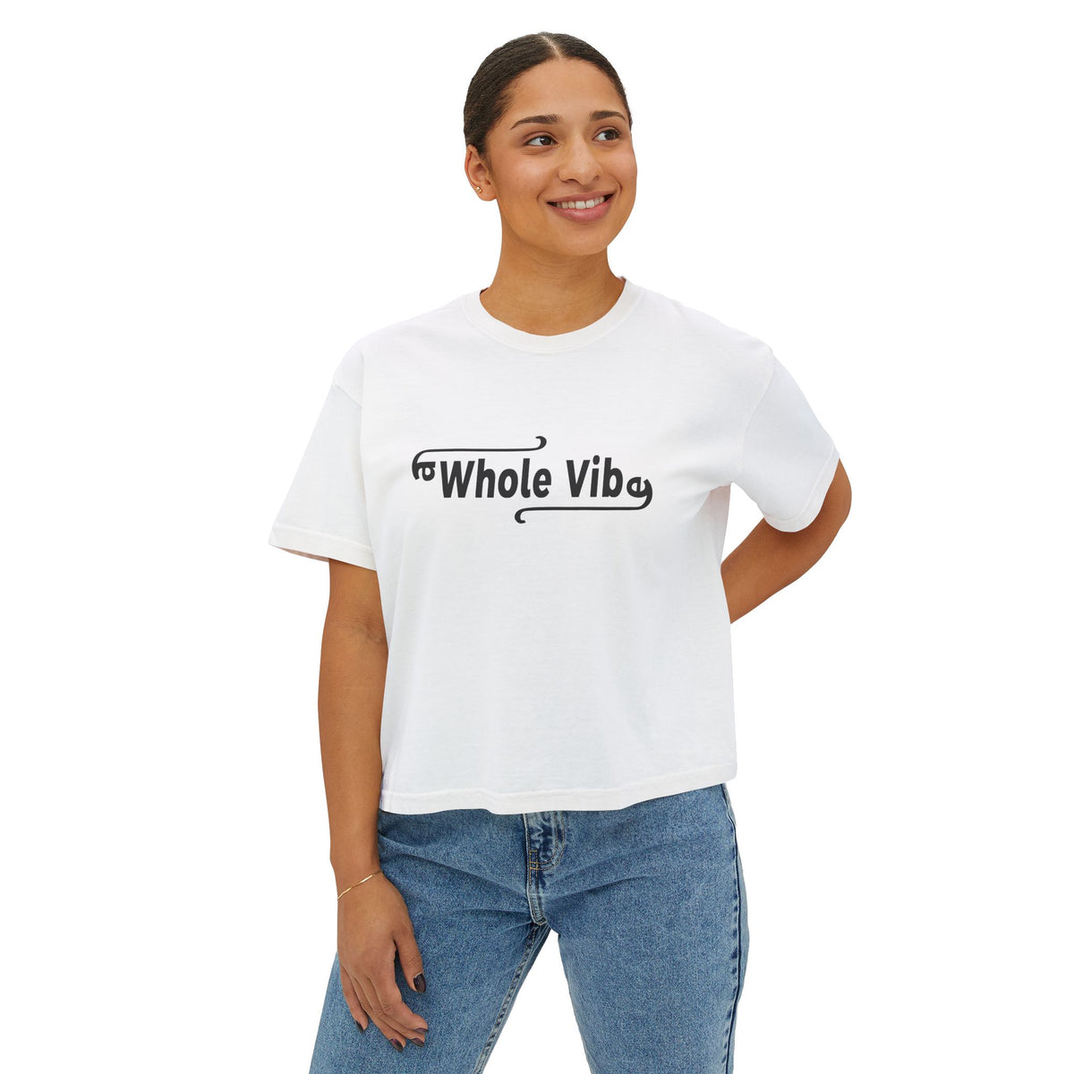 MyCircle Whole Vibe Boxy Tee