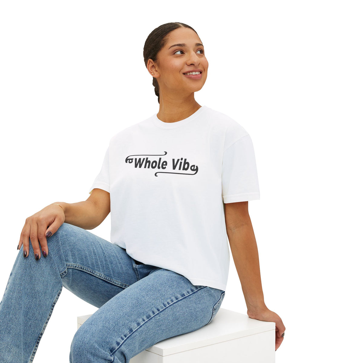 MyCircle Whole Vibe Boxy Tee